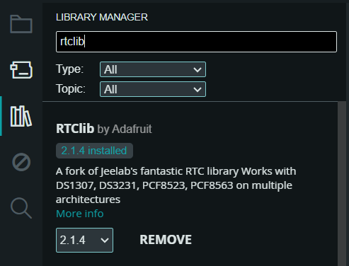 RTC_Lib_Install